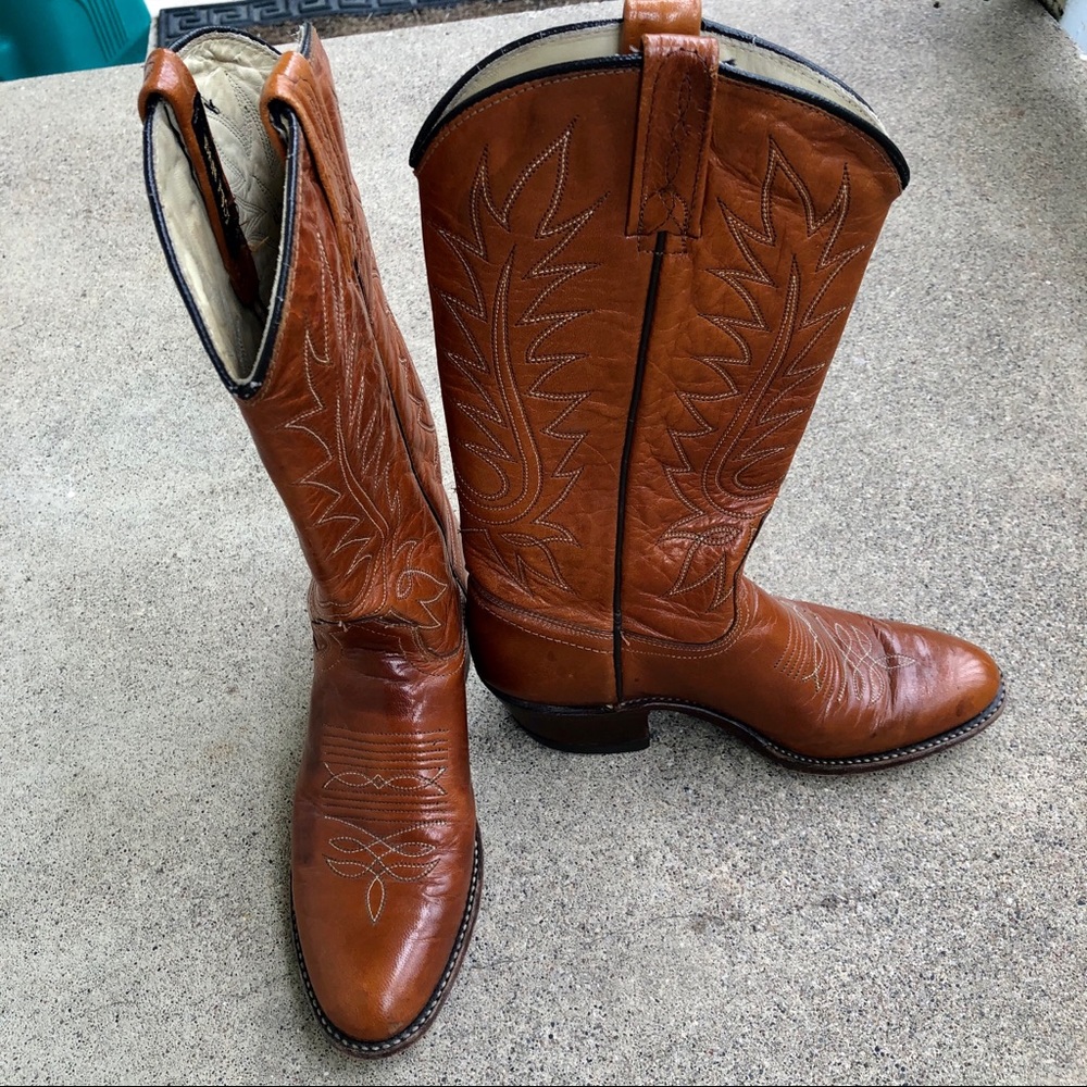 Dan Post cowboy boots size 5 1/2 worn once